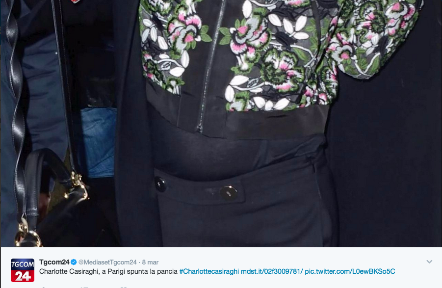 Charlotte Casiraghi è incinta?