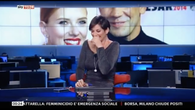 Valentina Bendicenti risata in diretta Sky Tg24 | video