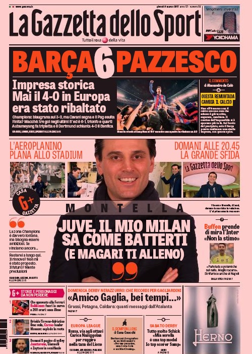 Barcellona-Psg, rimonta da leggenda (anche più del Liverpool a Istanbul)