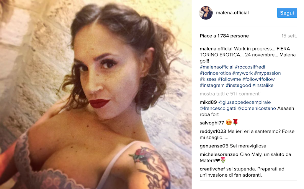 Malena La Pugliese, le foto più sexy della concorrente dell’Isola dei Famosi