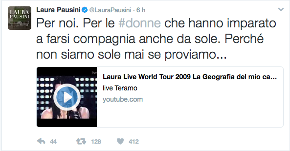 8 marzo, gli auguri dei vip sono sui social network