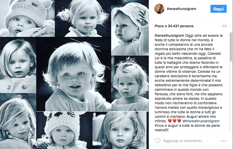 8 marzo, gli auguri dei vip sono sui social network