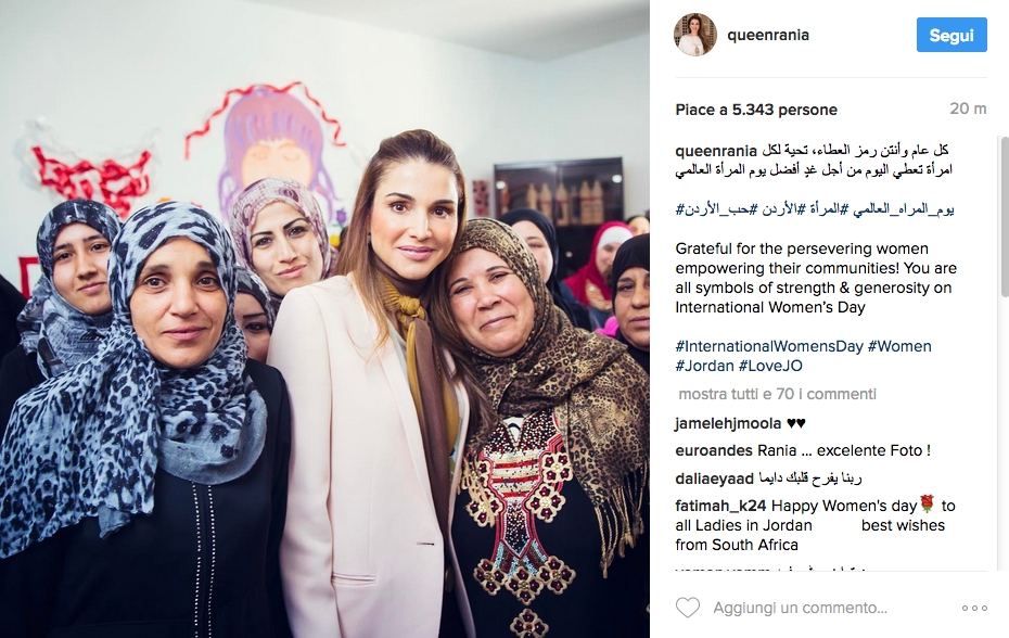 8 marzo, gli auguri dei vip sono sui social network