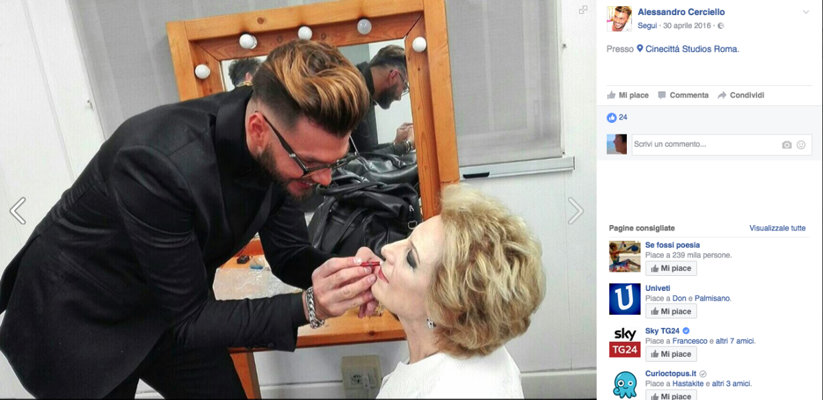 La morte di Alessandro Cerciello: chi era il truccatore delle star La morte di Alessandro Cerciello: chi era il truccatore delle star