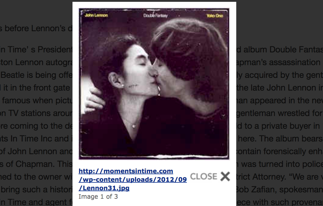 Di nuovo all’asta l’ultimo autografo di John Lennon