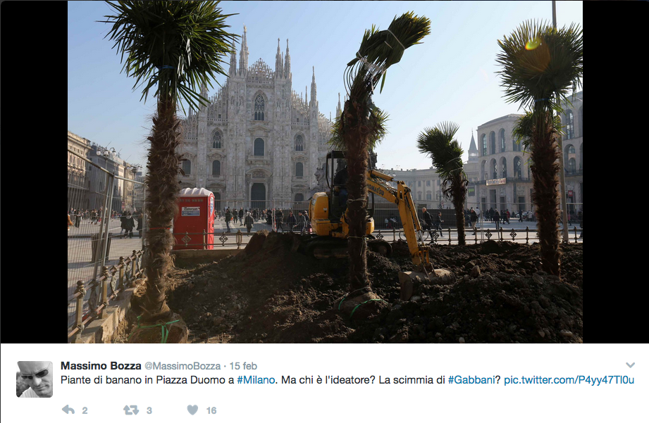 Le palme in Piazza Duomo: cosa ne pensa il sindaco Sala Le palme in Piazza Duomo: cosa ne pensa il sindaco Sala