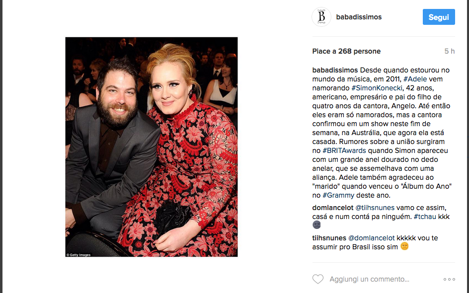 Adele è riuscita ancora una volta a stupire tutti