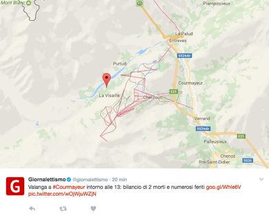 Valanghe a Courmayeur: chi sono le vittime