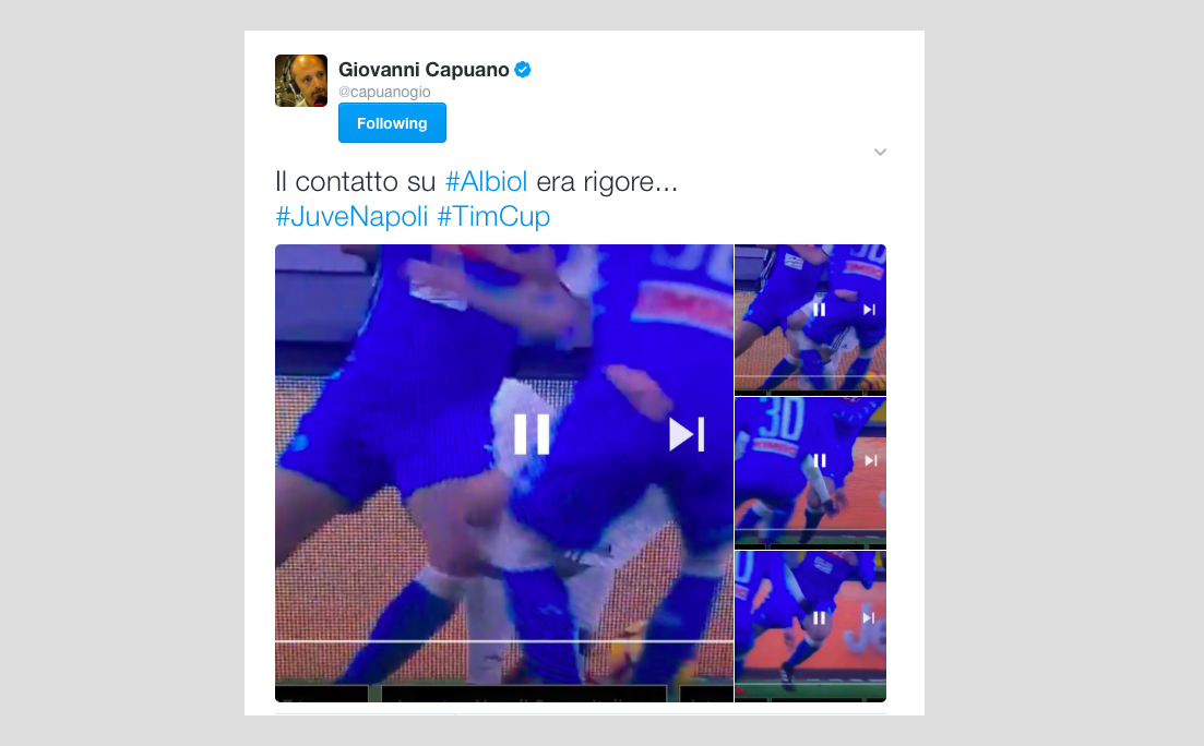 Juventus – Napoli, rigori e polemiche: le reazioni dei tifosi Juventus – Napoli, rigori e polemiche: le reazioni dei tifosi