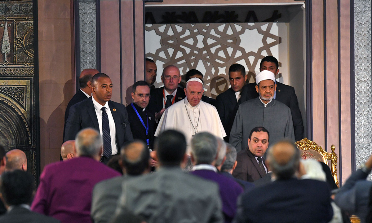 Papa Francesco in Egitto: il discorso contro il terrorismo