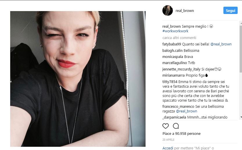 Emma Marrone, due flirt in due giorni Emma Marrone, due flirt in due giorni