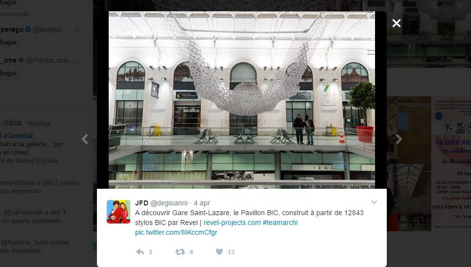 Nuova vita per 12.843 penne Bic Nuova vita per 12.843 penne Bic