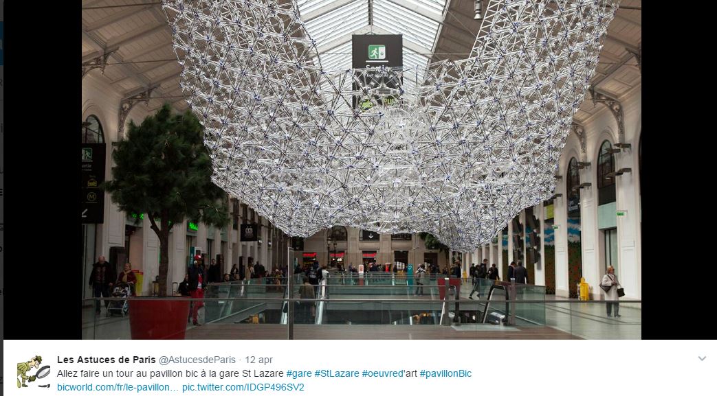 Nuova vita per 12.843 penne Bic Nuova vita per 12.843 penne Bic