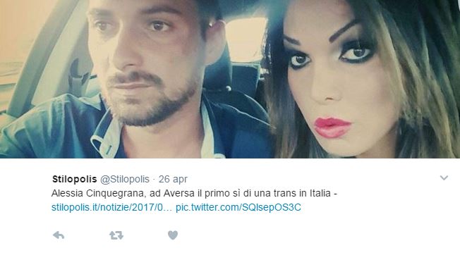 La storia di Alessia, la prima sposa trans d’Italia La storia di Alessia, la prima sposa trans d’Italia