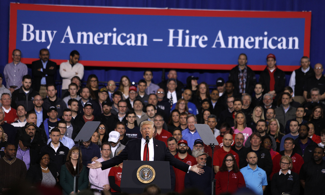 Donald Trump, le foto da Presidente USA