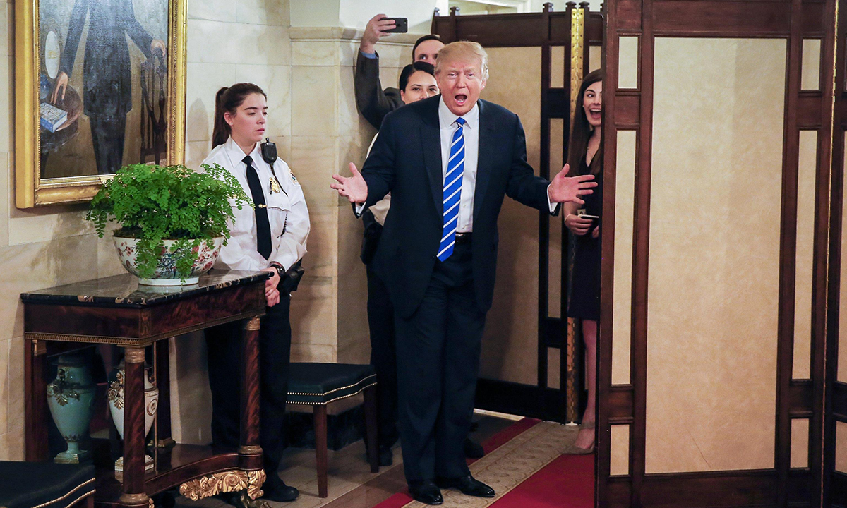 Donald Trump, le foto da Presidente USA