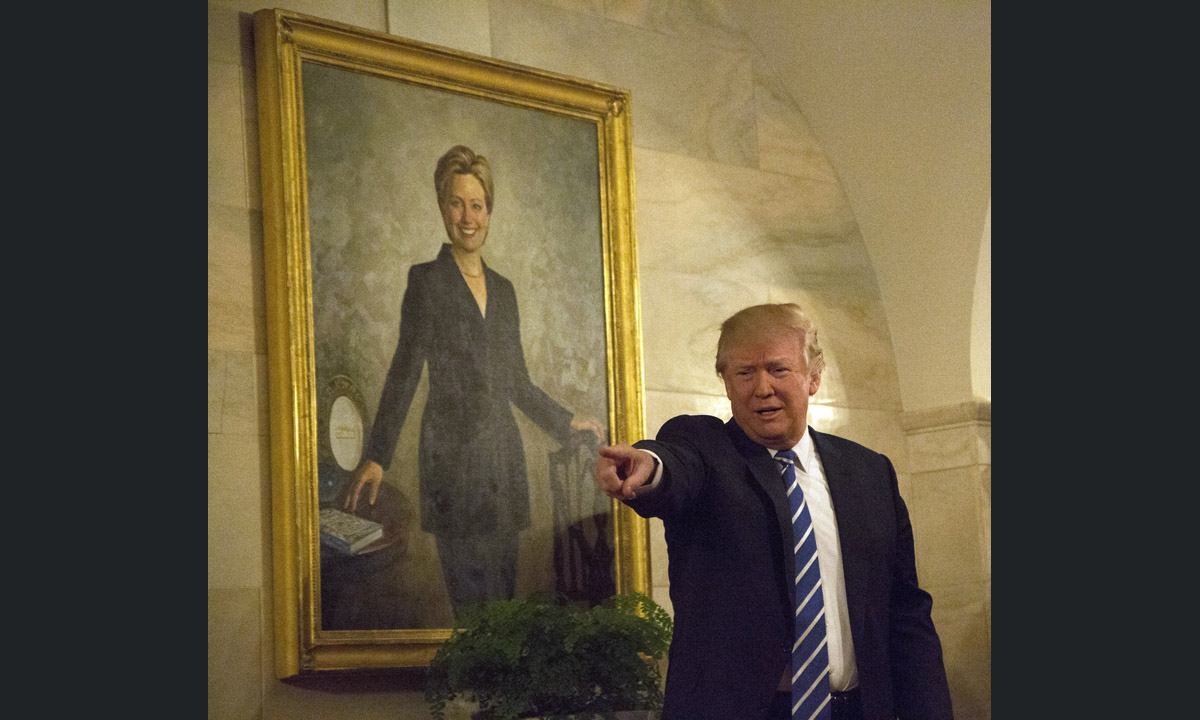 Donald Trump, le foto da Presidente USA