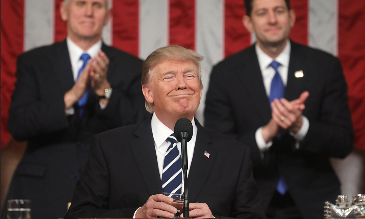 Donald Trump, le foto da Presidente USA