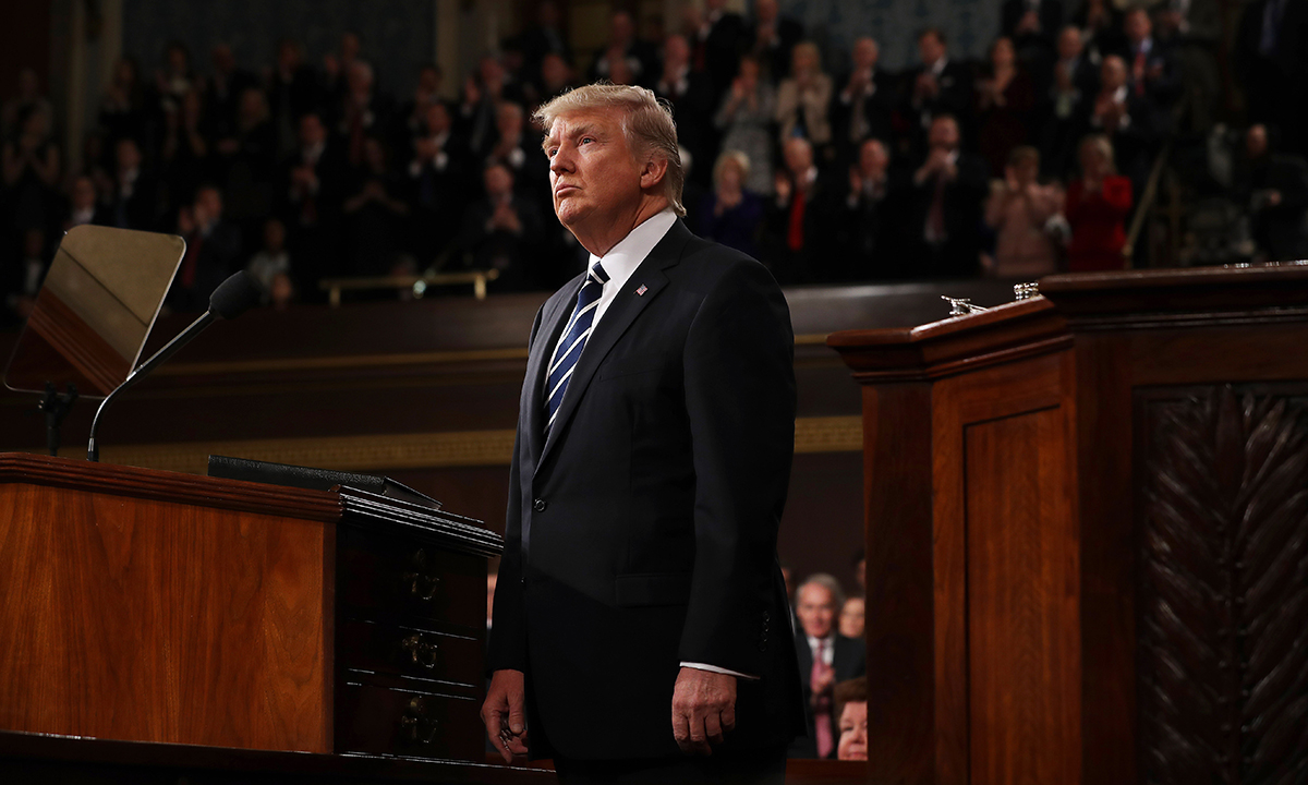 Donald Trump, le foto da Presidente USA