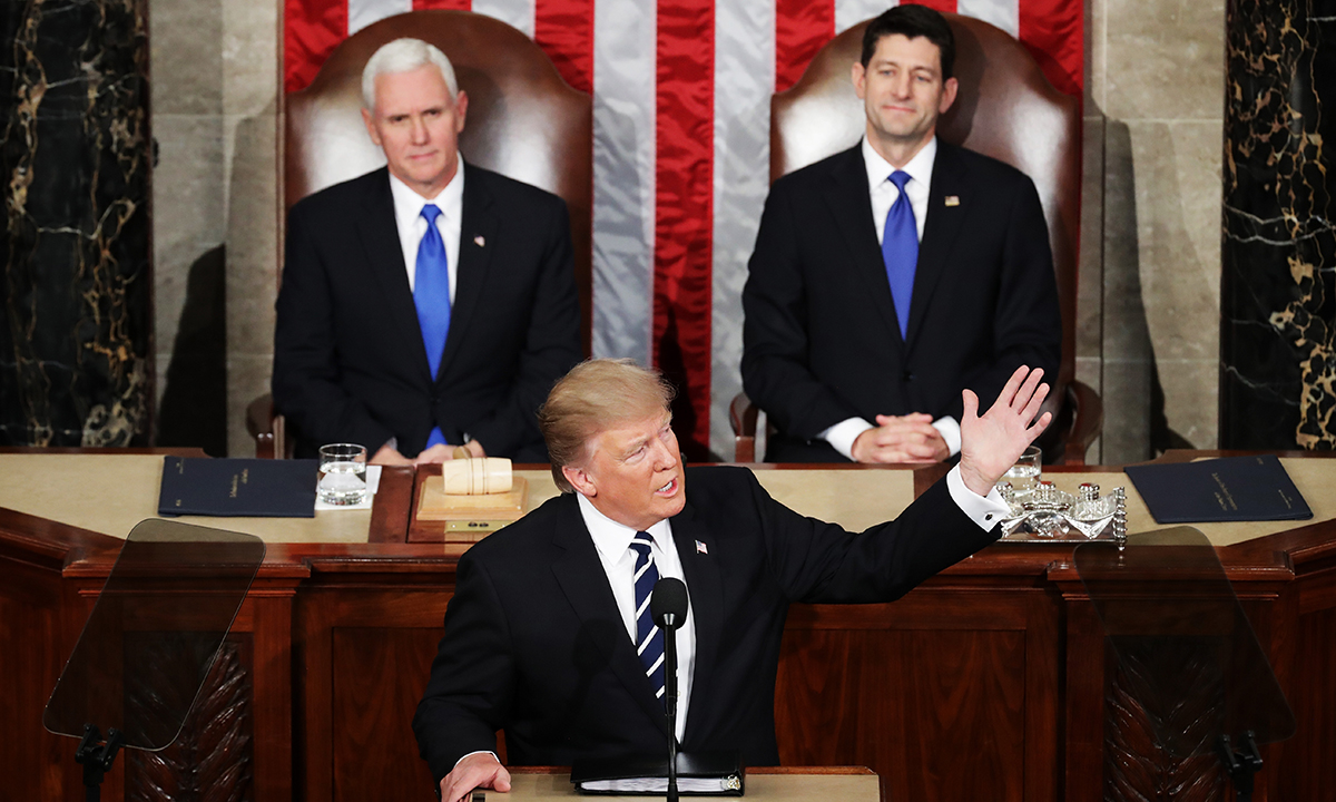Donald Trump, le foto da Presidente USA