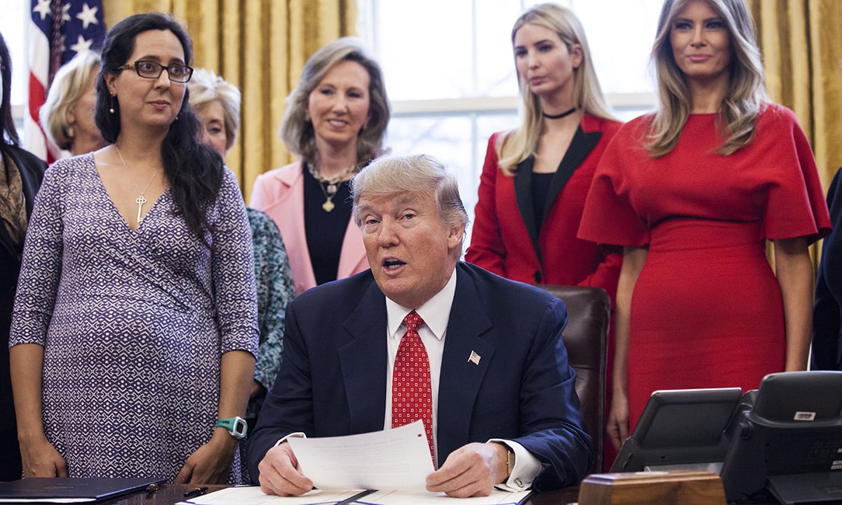 Donald Trump, le foto da Presidente USA