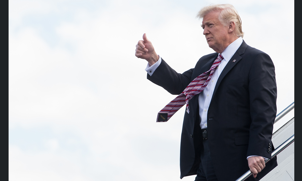 Donald Trump, le foto da Presidente USA