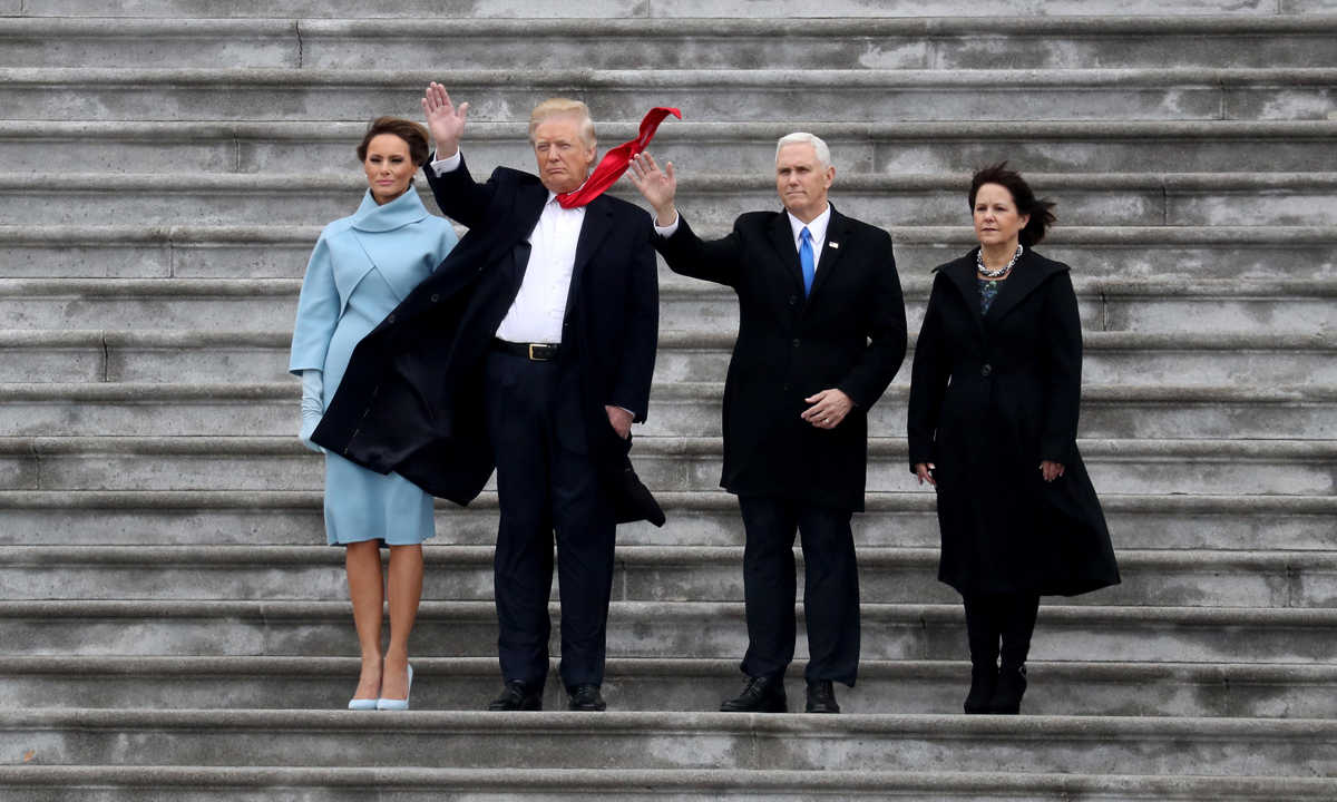 Donald Trump, le foto da Presidente USA