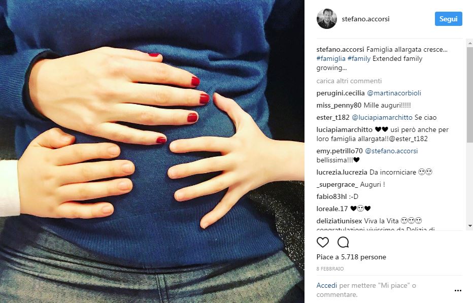 Si chiama Lorenzo il primo figlio di Bianca Vitali e Stefano Accorsi