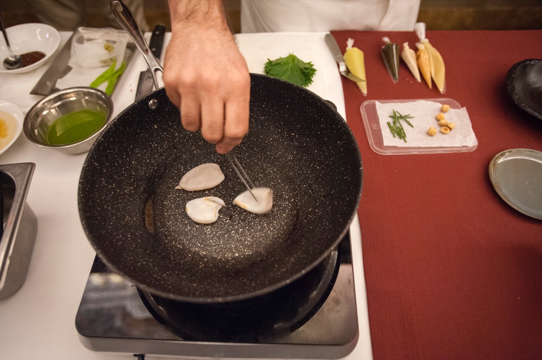 Lo chef Enrico Bartolini e la ventresca di tonno – FOTO e VIDEO Lo chef Enrico Bartolini e la ventresca di tonno – FOTO e VIDEO