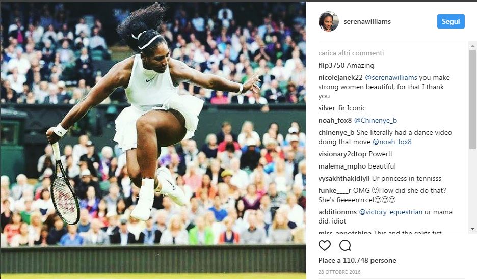 Il giallo della gravidanza di Serena Williams