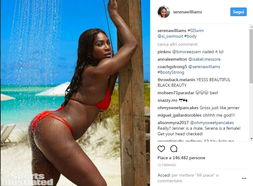 Il giallo della gravidanza di Serena Williams