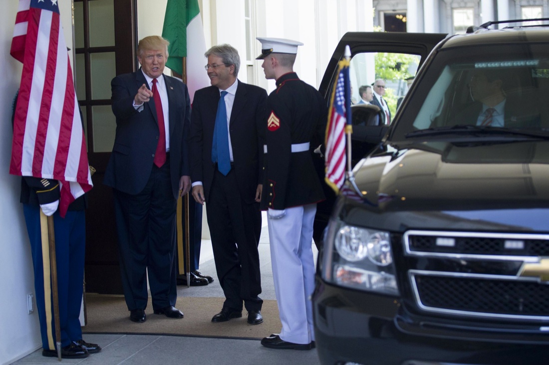 Trump-Gentiloni: incontro alla Casa Bianca – Foto Trump-Gentiloni: incontro alla Casa Bianca – Foto