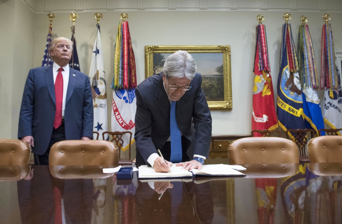 Trump-Gentiloni: incontro alla Casa Bianca – Foto Trump-Gentiloni: incontro alla Casa Bianca – Foto