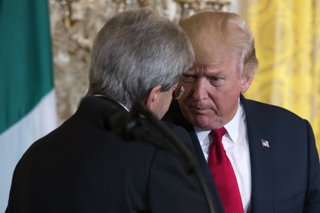 Trump-Gentiloni: incontro alla Casa Bianca – Foto Trump-Gentiloni: incontro alla Casa Bianca – Foto