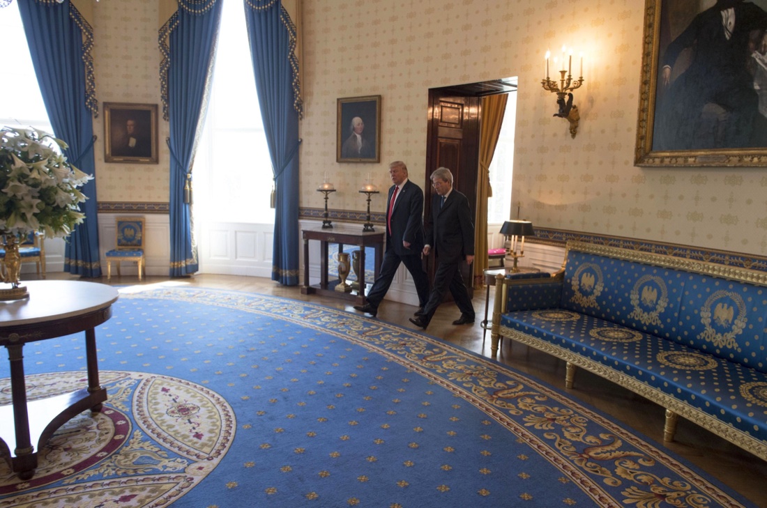 Trump-Gentiloni: incontro alla Casa Bianca – Foto Trump-Gentiloni: incontro alla Casa Bianca – Foto