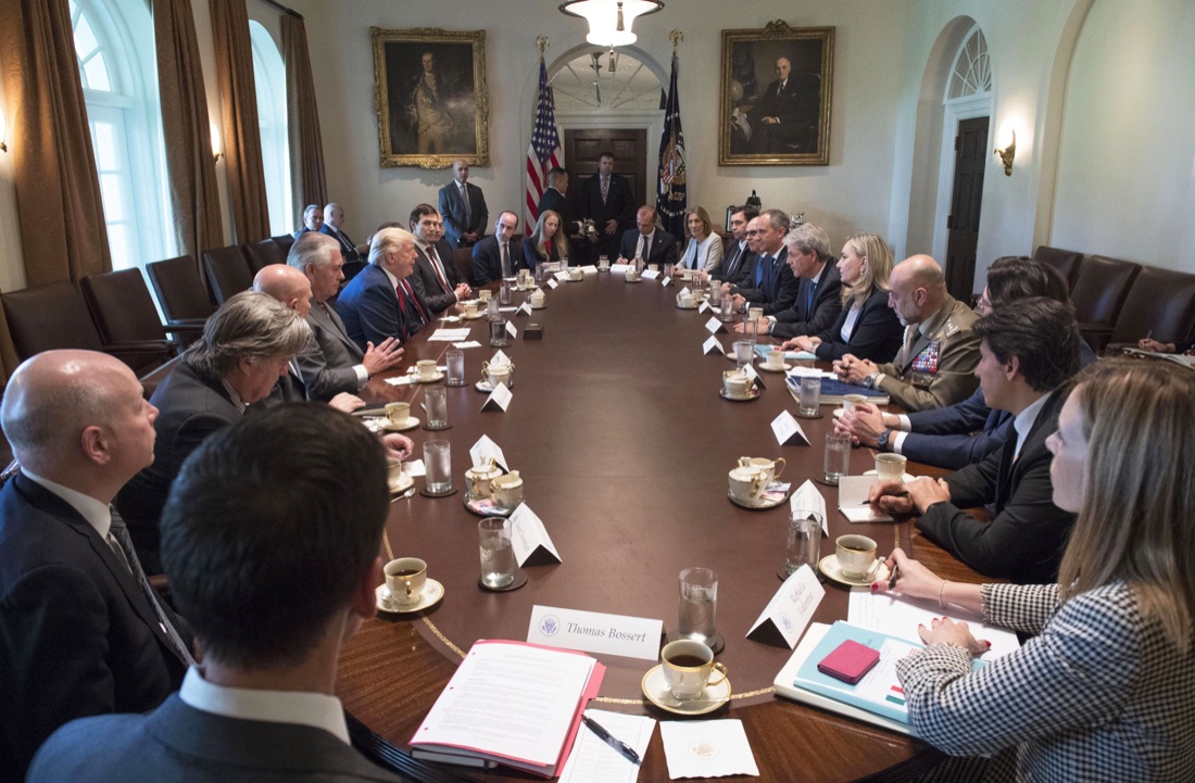 Trump-Gentiloni: incontro alla Casa Bianca – Foto Trump-Gentiloni: incontro alla Casa Bianca – Foto