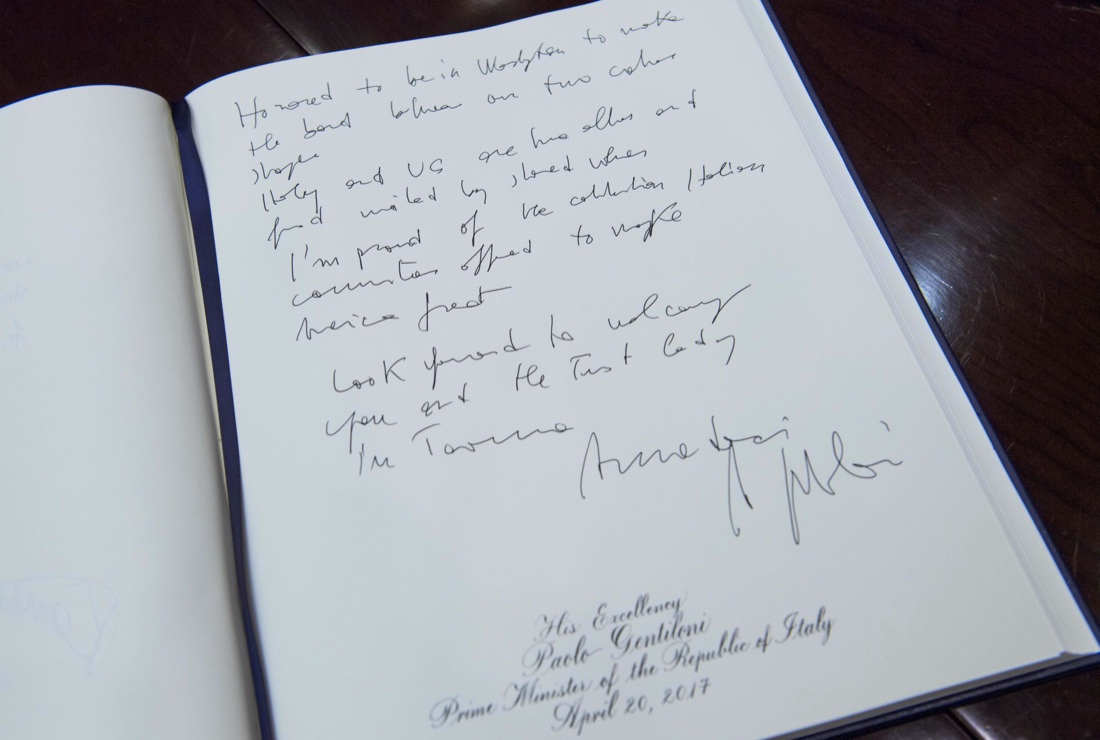 Trump-Gentiloni: incontro alla Casa Bianca – Foto Trump-Gentiloni: incontro alla Casa Bianca – Foto