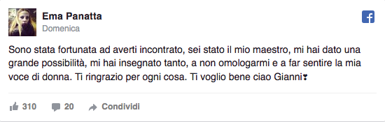 Il cordoglio vip per la morte di Gianni Boncompagni