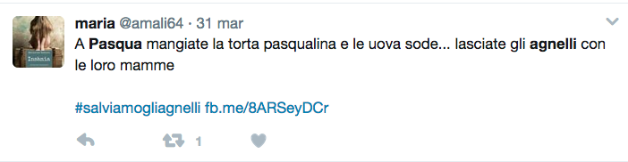 Pasqua, la battaglia social sull’agnello