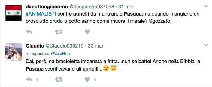 Pasqua, la battaglia social sull’agnello