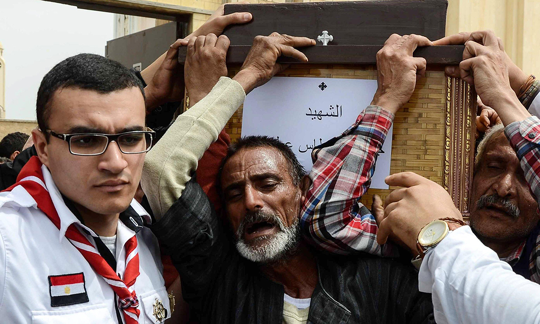 Galleria foto 'Attentati in Egitto: i funerali delle vittime a Tanta e Alessandria – Foto' - foto 2