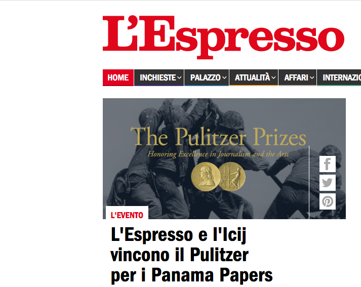 Chi sono i vincitori del Premio Pulitzer 2017
