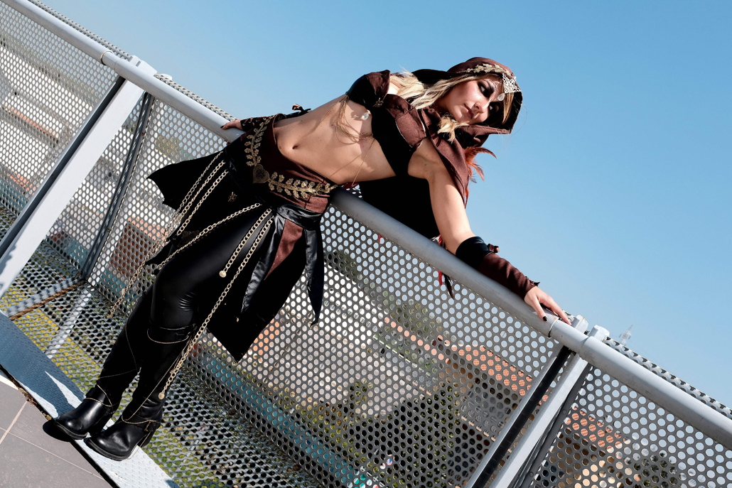 Le cosplayer di Romics 2017