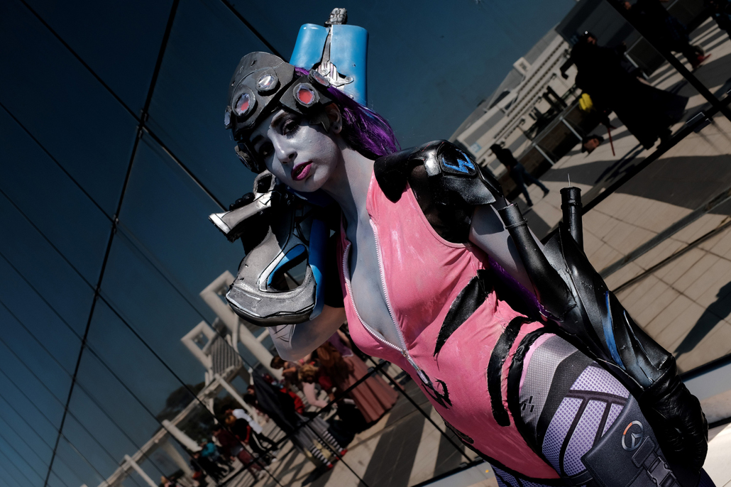 Le cosplayer di Romics 2017