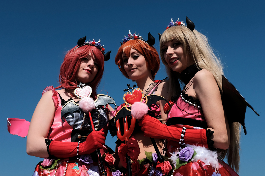 Le cosplayer di Romics 2017