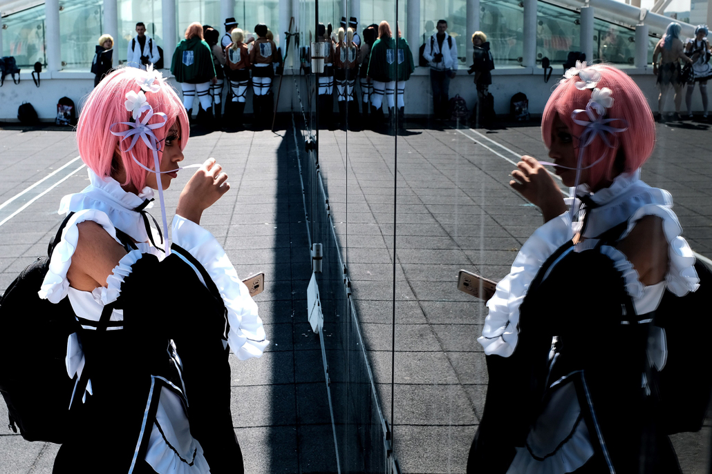 Le cosplayer di Romics 2017