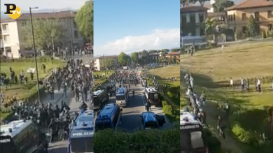 Lucca: scontri manifestanti-polizia al G7 esteri | video