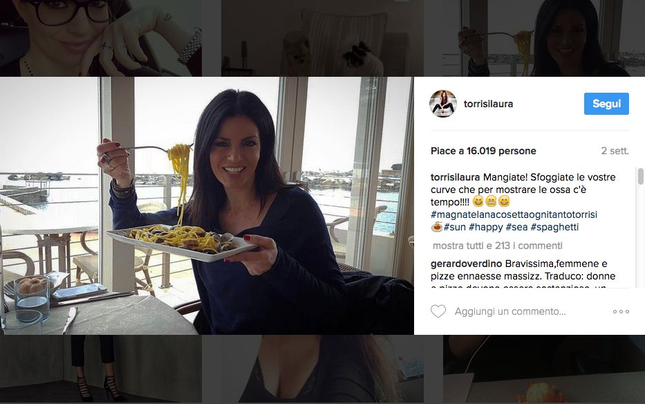 Laura Torrisi volta pagina per amore