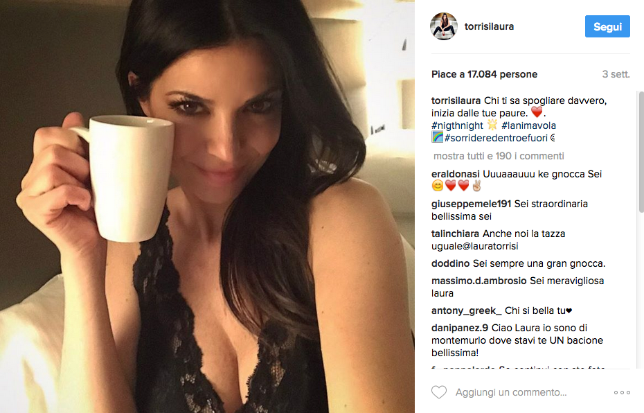 Laura Torrisi volta pagina per amore