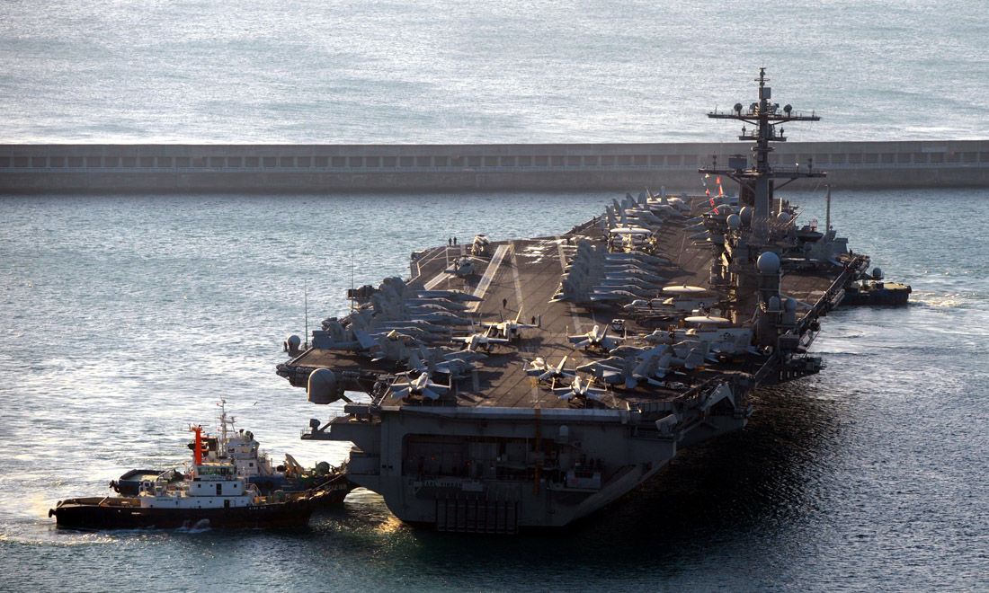 Nord Corea: storia della portaerei USS Carl Vinson, stella della flotta Usa – Foto